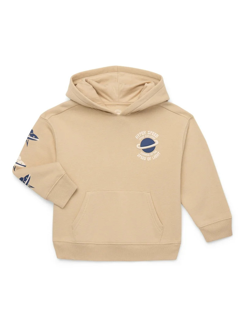 Wonder Nation Little Boys' Pullover Hoodie, Sizes 4-10 | Walmart (US)