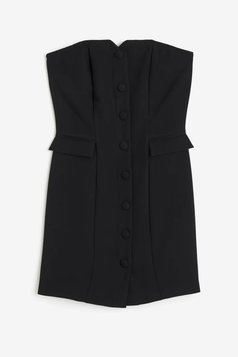 Bandeau dress | H&M (UK, MY, IN, SG, PH, TW, HK)