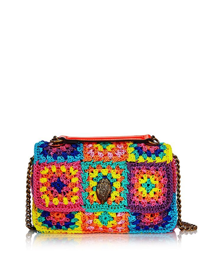 KURT GEIGER LONDON Kensington Mini Crochet Shoulder Bag Back to Results -  Handbags - Bloomingdal... | Bloomingdale's (US)