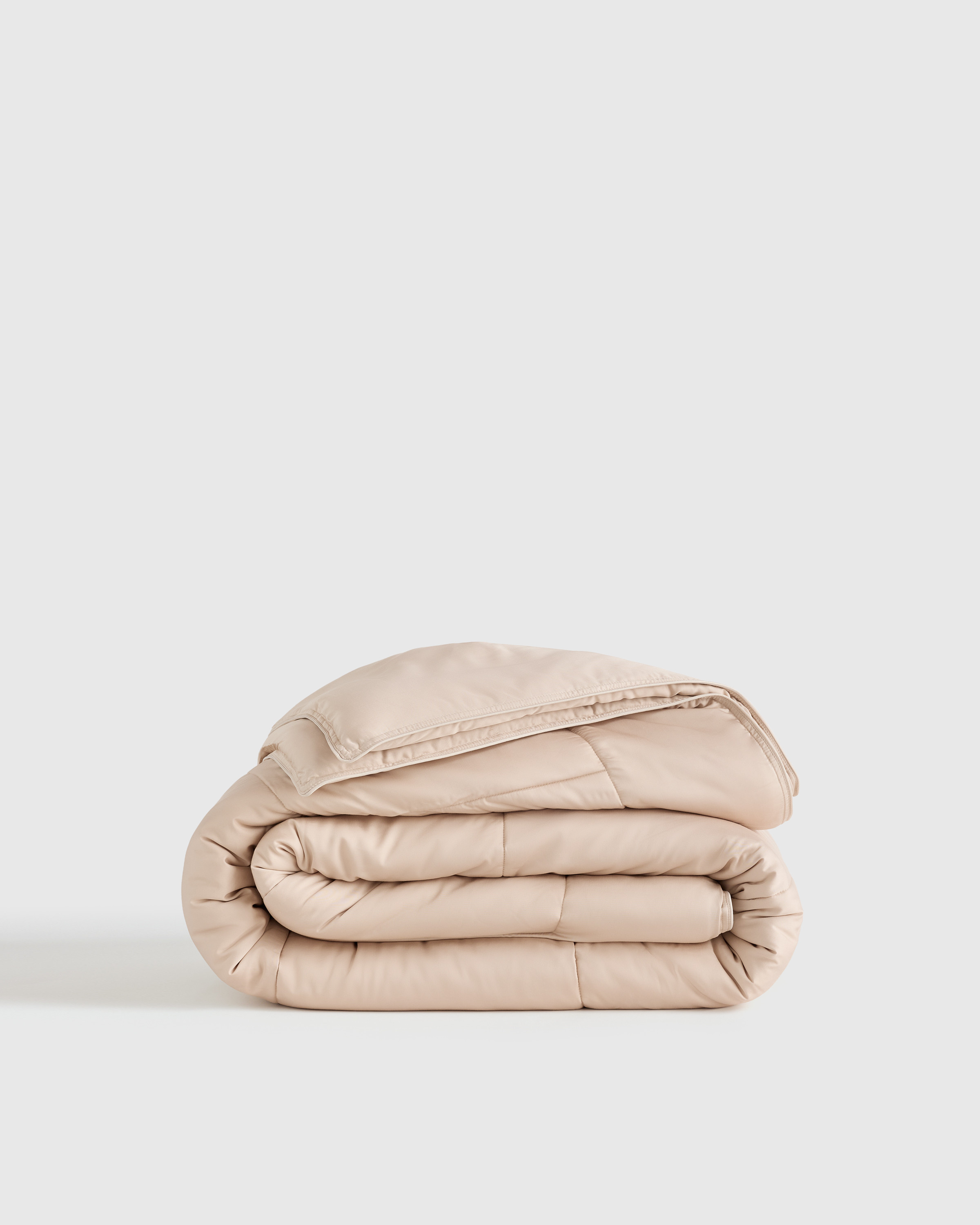 Quince | Bamboo Comforter in Sand, Size Twin, Bamboo Viscose | Quince