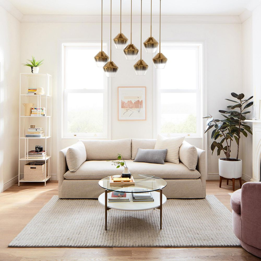 Sculptural 7-Light Chandelier - Build Your Own | West Elm (US)