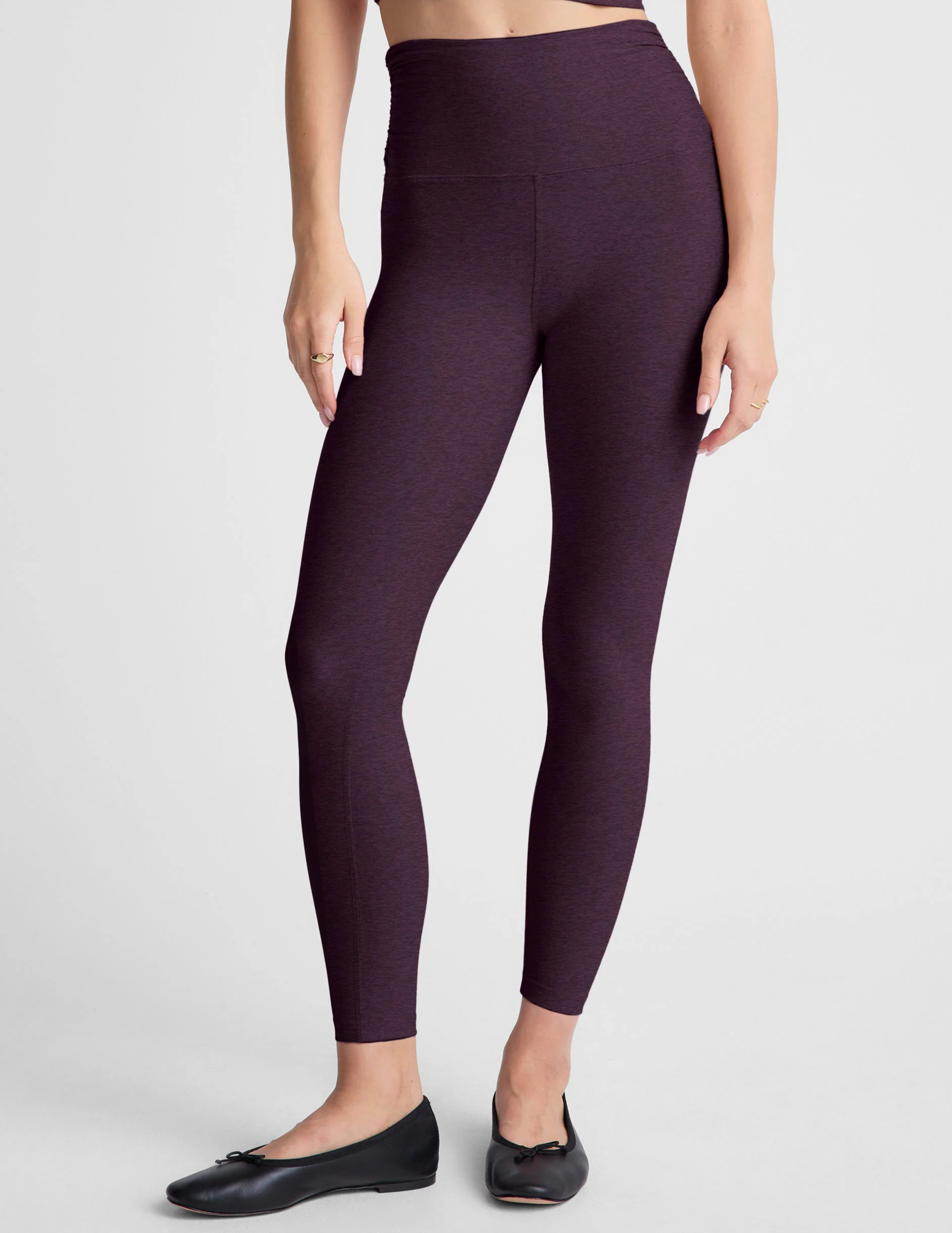 Spacedye Raise The Barre Shirred Legging | Beyond Yoga | Beyond Yoga