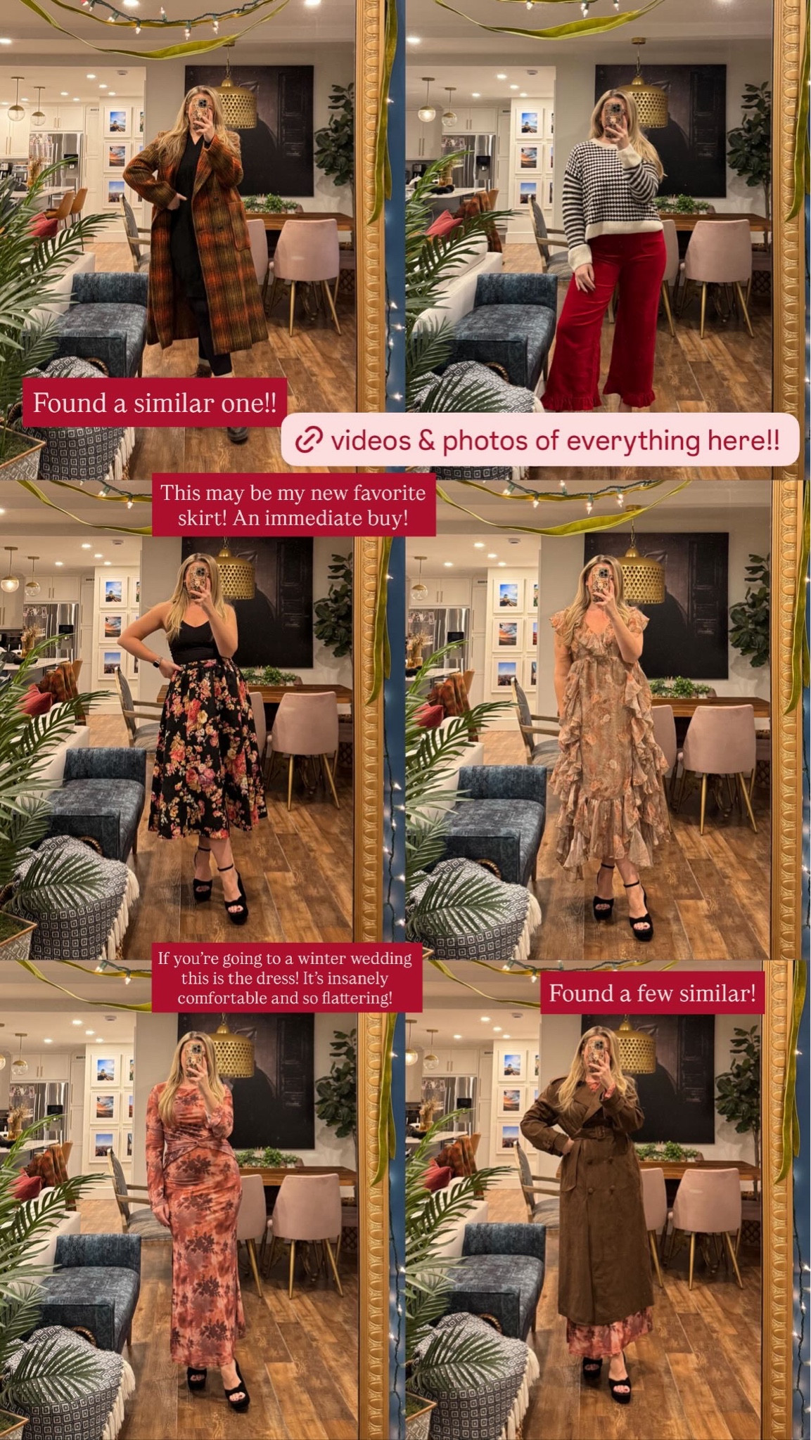 Everything I rented to wear this December as a girl in her late 30s with nothing to do 🤪🤷🏼‍♀️ December clothing rentals, linked everything available to shop! 

 #LTKHoliday #LTKootd #LTKMidsize