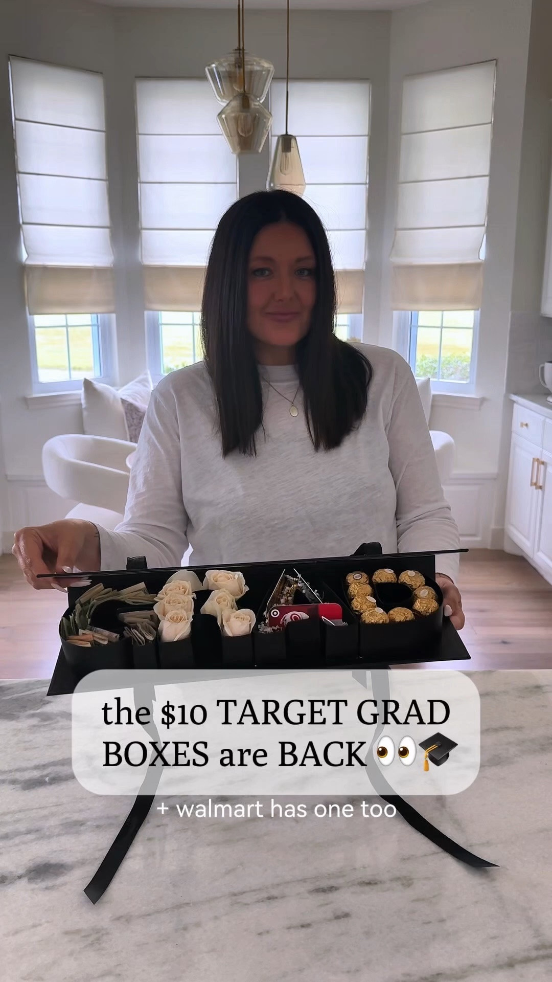 the $10 target grad boxes are BACK (and yes… walmart has one too 👀)

these went crazy last year and sold out FAST so if you’re making one… don’t wait

i filled mine with:
— G: cash
— R: white roses
— A: gift cards
— D: chocolates

you can swap anything out to fit your grad 🤍

such an easy way to make something feel personalized without spending a ton

target grad box, walmart grad gift, graduation gift ideas, budget friendly gifts


#LTKSeasonal #LTKmomlife #LTKKids