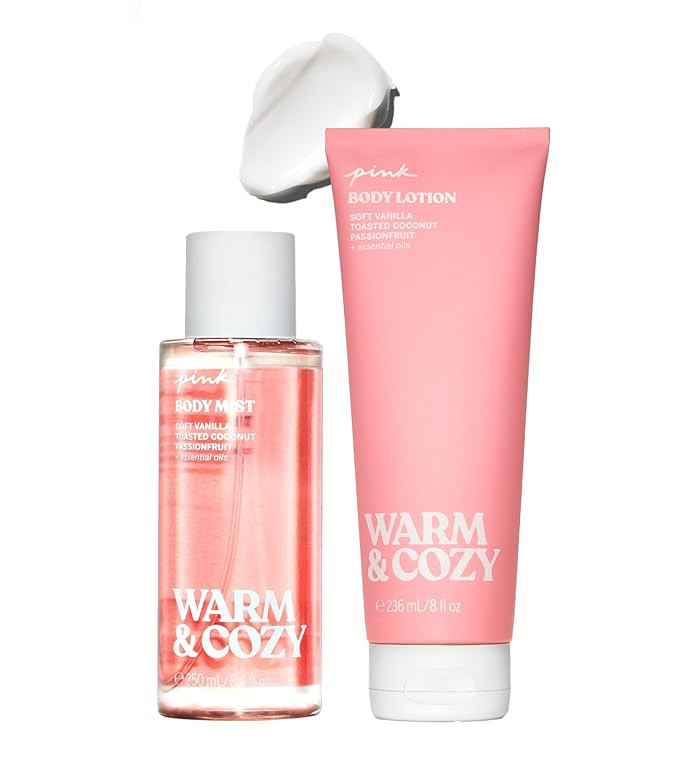 Victoria's Secret Pink Warm & Cozy Mist & Lotion Set | Amazon (US)