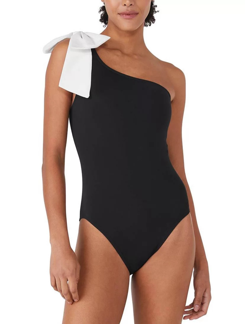 Women's Solid One Piece Swimsuit | Belk