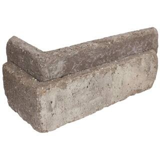 Old Mill Brick Rushmore Thin Brick Singles - Corners (Box of 25) - 7.625 in. x 3.625 in. x 2.25 i... | The Home Depot