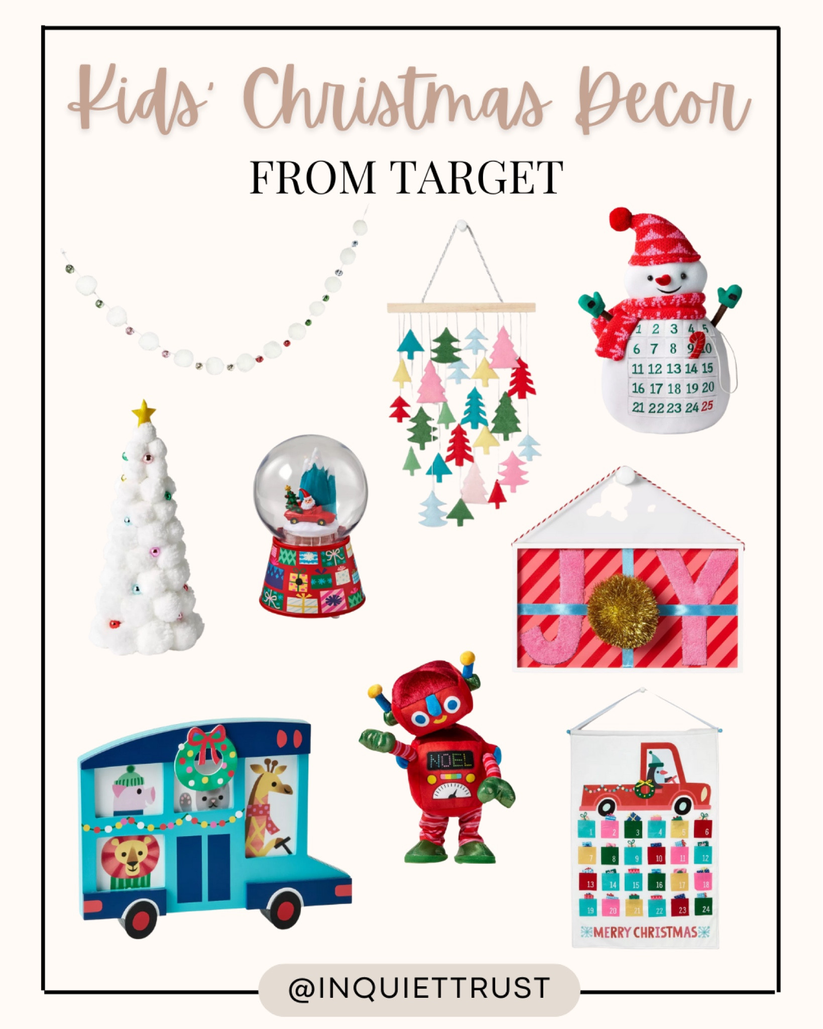 Cute Christmas decors from Target!

#holidaydecor #holidayessentials #christmas #targetfinds #kidgifts

#LTKfamily #LTKHoliday #LTKSeasonal