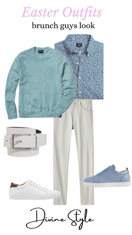 Heading out for Easter brunch or any spring daytime event in this relaxed, casual outfit. Sharing similar styles for you to shop. 🐣 🌸 

#LTKshoecrush #LTKSeasonal #LTKmens