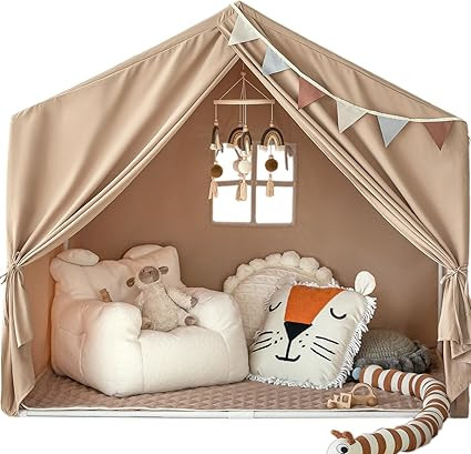 Kids Play Tent, Razee Large Playhouse Tent Indoor, Play House Kids Tent Castle Tent for Girls Boy... | Amazon (US)