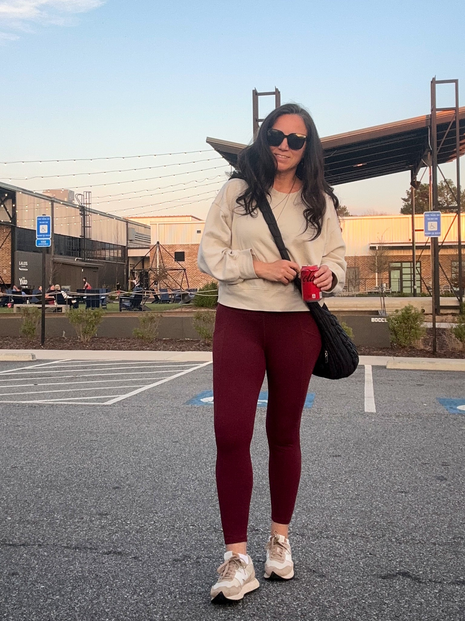 Not the most flattering photo but got several compliments today and I can only credit it to wearing a cropped sweatshirt - which happens to be 50% off and I’m wearing an XL

#LTKMidsize #LTKOver40 #LTKSaleAlert