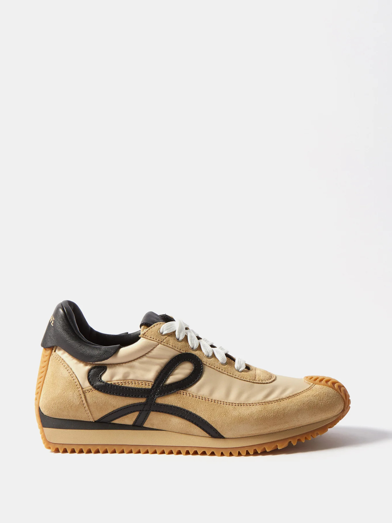 Flow Runner nylon and suede trainers | LOEWE | Matches (US)