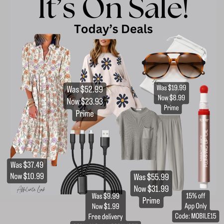 Todays deals!
Summer dresses
Beauty deals
Matching sets


#LTKFindsUnder50 #LTKStyleTip #LTKSaleAlert