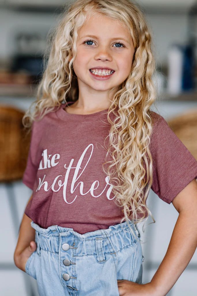 Like Mother Mauve Pink Toddler Graphic Tee | The Mint Julep Boutique