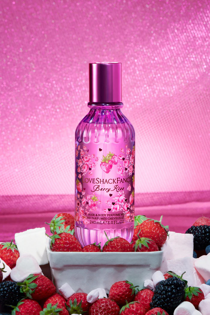 Berry Kiss Hair & Body Perfume Mist | LoveShackFancy
