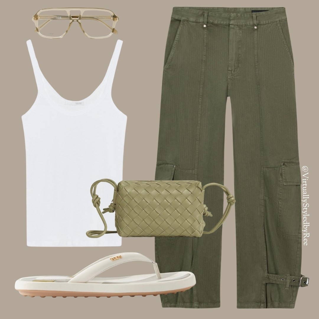 Cargo Pants / Trousers Styling

Tags: Summer, Cargo, Cargo Pants, Cargo Khaki Pants, Cargo Trousers, Khaki Trousers, Casual, Flip Flops

#LTKuk #LTKsummer #LTKeurope