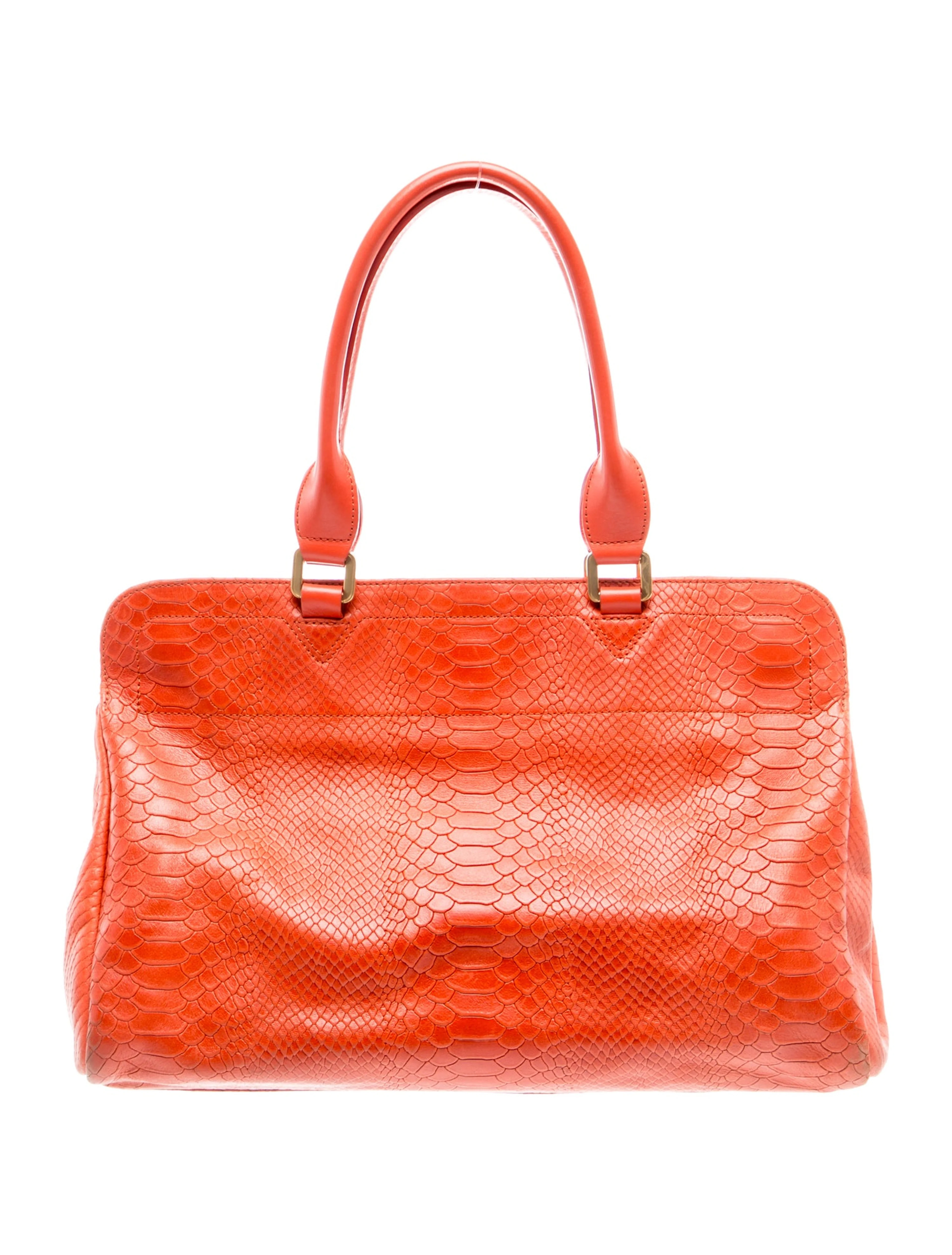 Longchamp Leather Shoulder Bag - Orange Shoulder Bags, Handbags - WL896905 | The RealReal | The RealReal