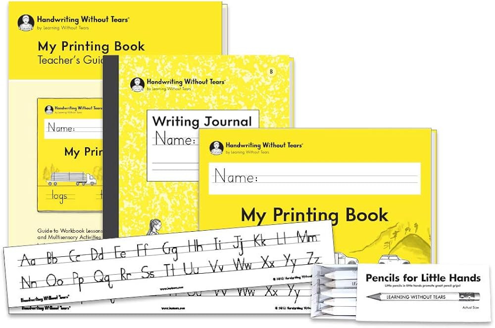 Handwriting Without Tears 1st Grade Printing Bundle - Includes My Printing Book Student Workbook,... | Amazon (US)