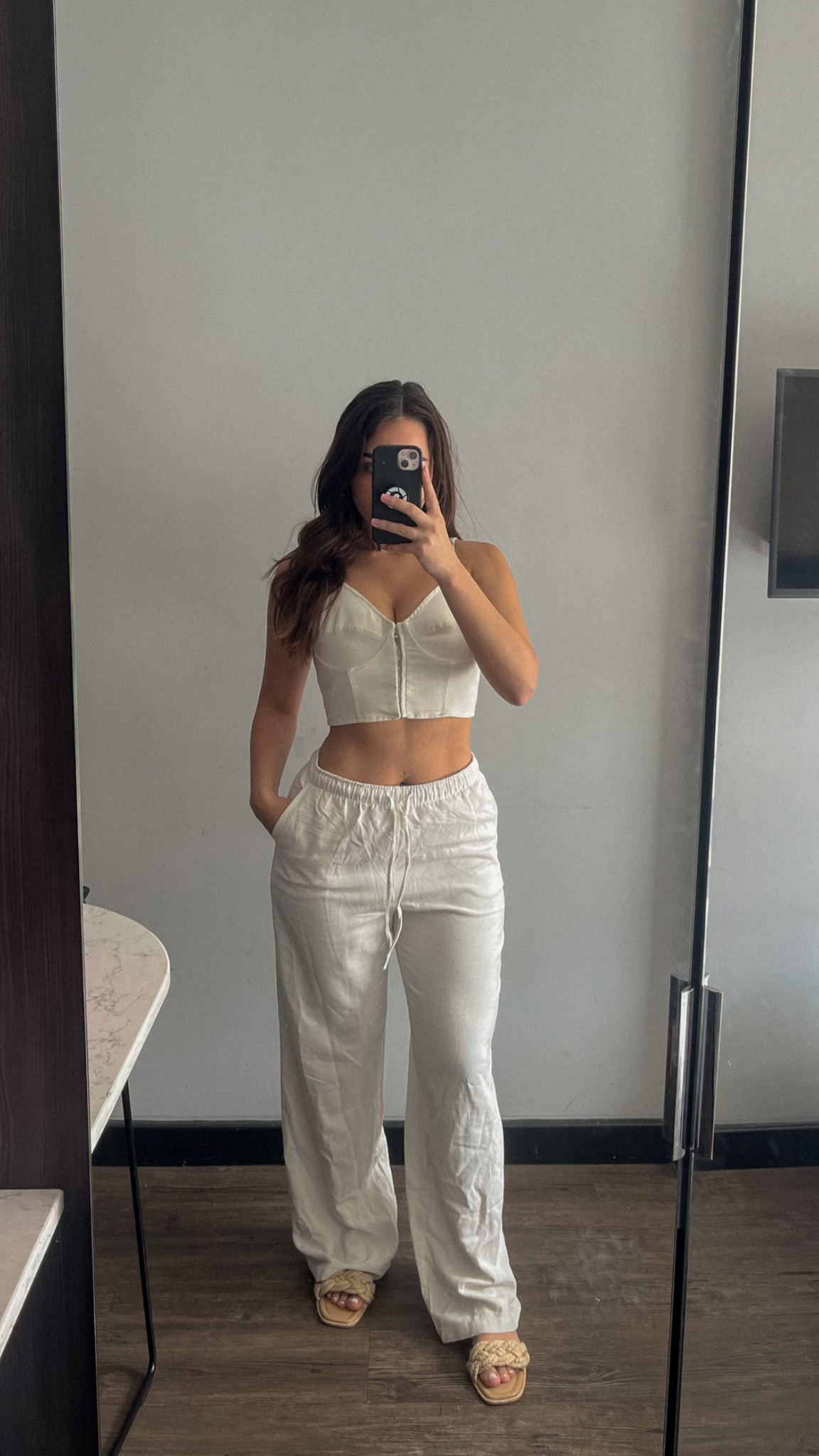 White linen trousers from Stradivarius 🤍

#LTKeurope #LTKSeasonal #LTKunder50