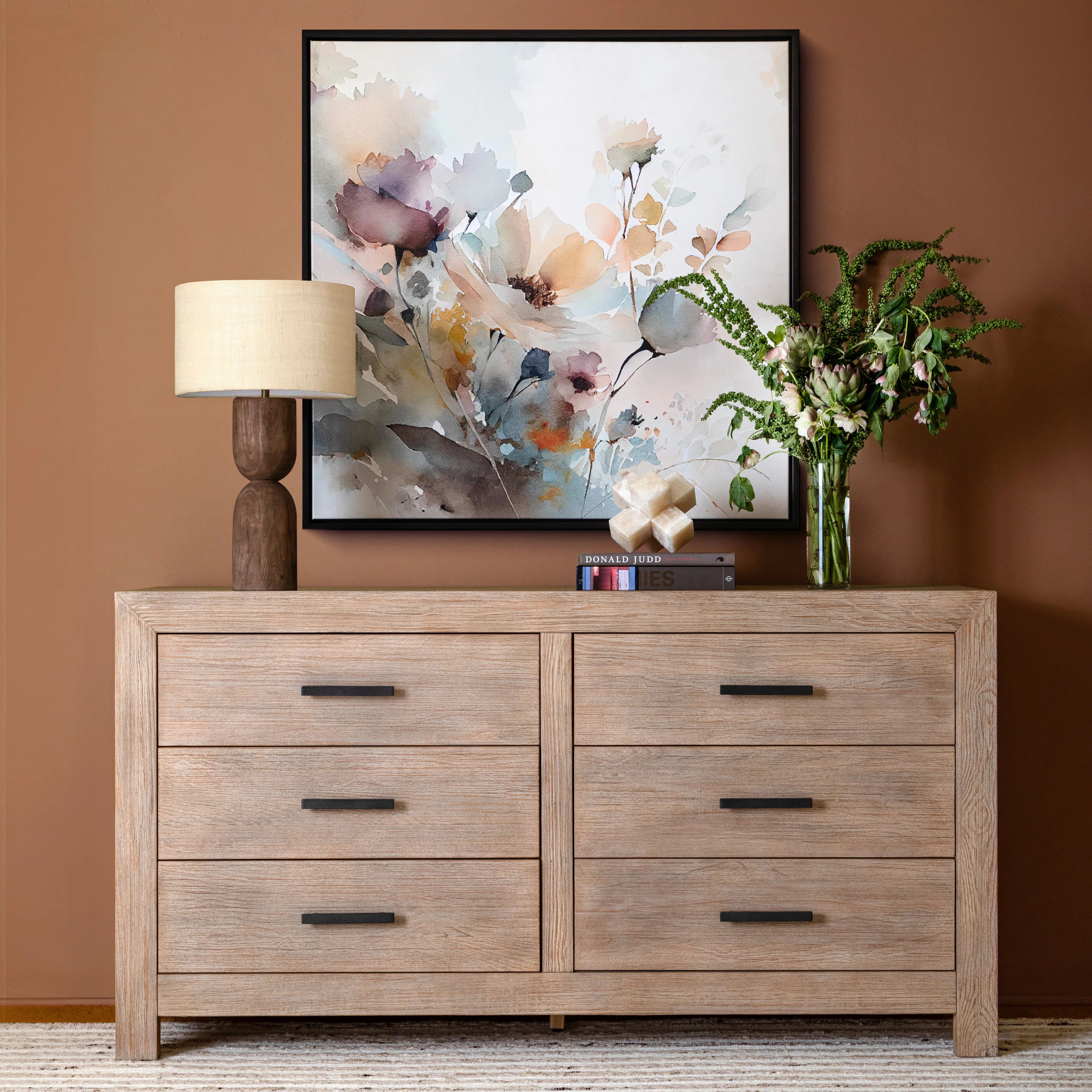 Solid Wood 67'' W 6 - Drawer Dresser | Wayfair North America