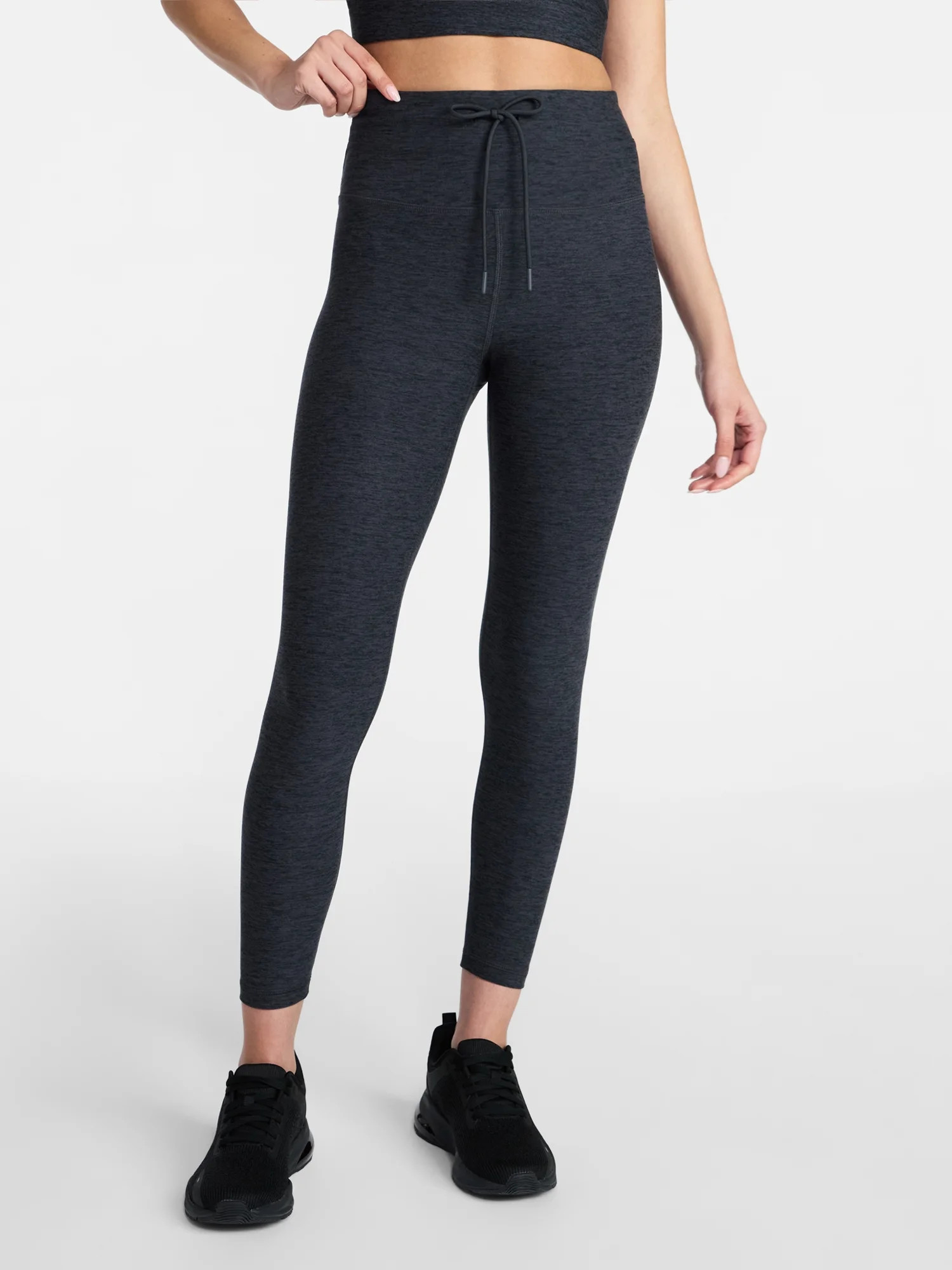 Athletic Works Women's ButterCore Compression Leggings with Drawstring, 7/8 Length, Sizes XS-XXXL | Walmart (US)