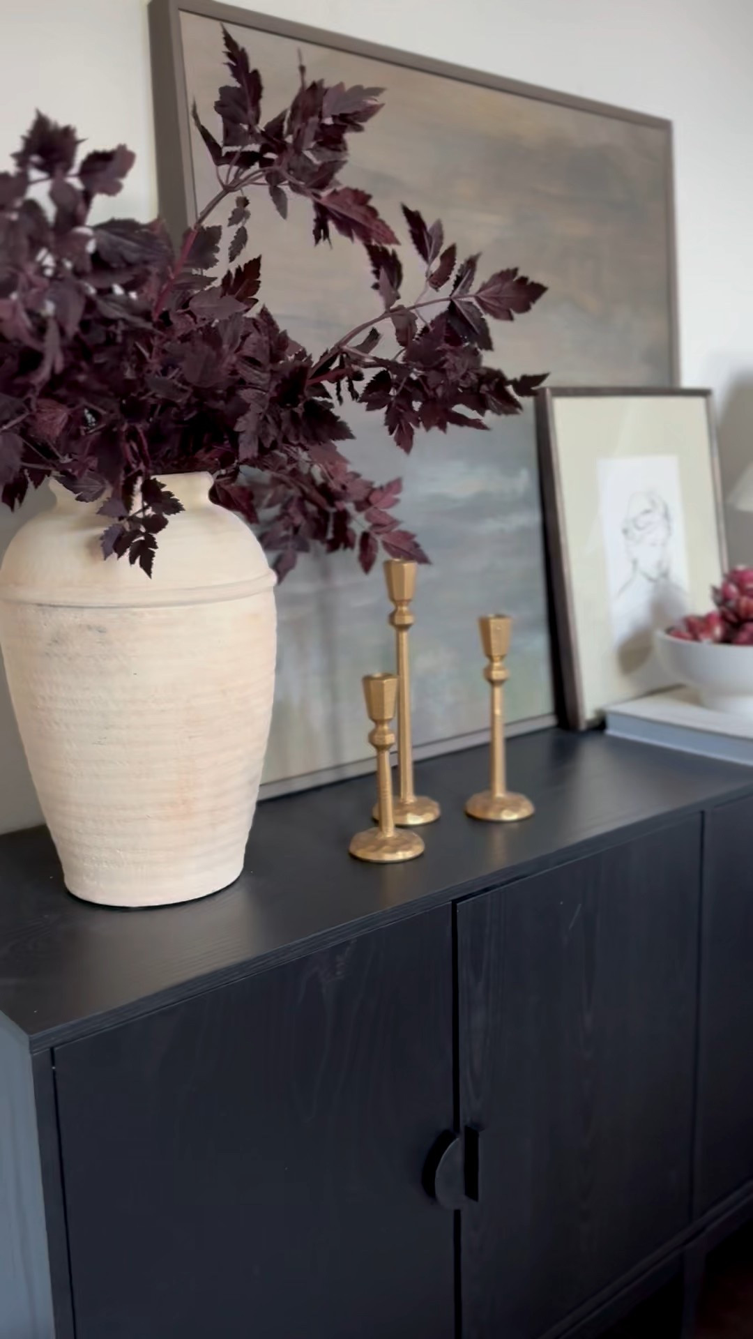 Console table decor made simple and moody. 

Home decor 
Fall decor 
Console Decor 
Target 
Amazon home 

#LTKHome #LTKFindsUnder50 #LTKSaleAlert