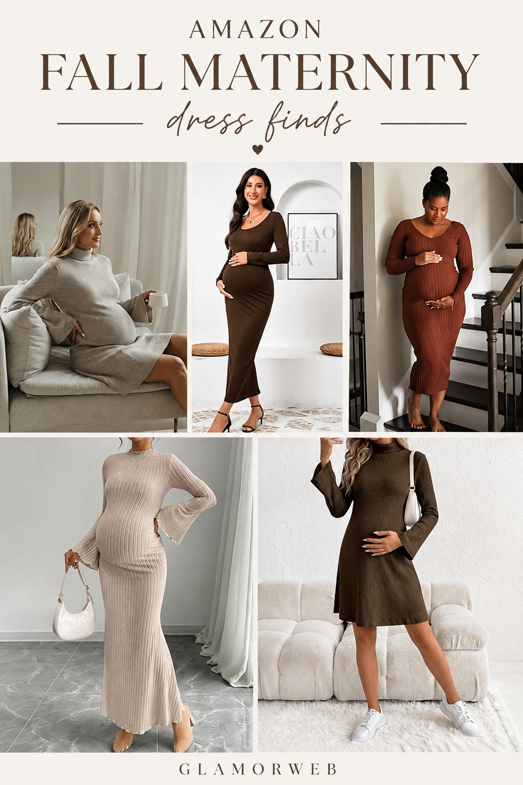 Comfy never looked this cute 🍂 These Amazon fall maternity dresses are perfect for staying cozy while still looking put together 🤍

#cozymama #falloutfits #maternitystyle #amazonfashion #pregnancylooks #fallvibes #ltkfashion #casualmaternity 

 #LTKSeasonal #LTKSaleAlert #LTKBump