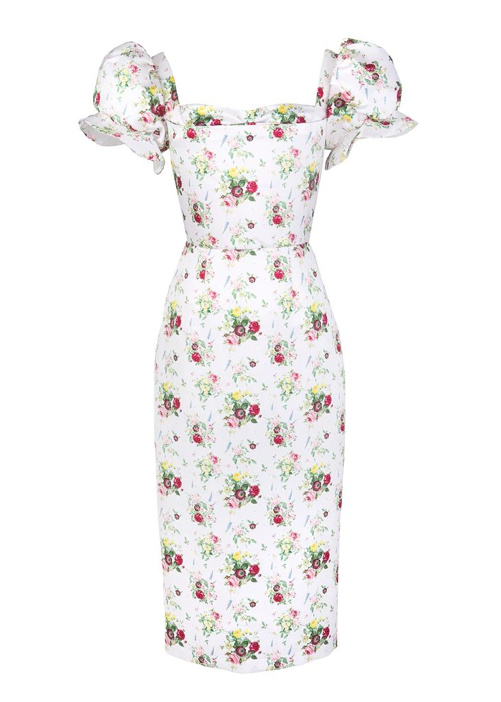 Rose Dress in Floral | Over The Moon