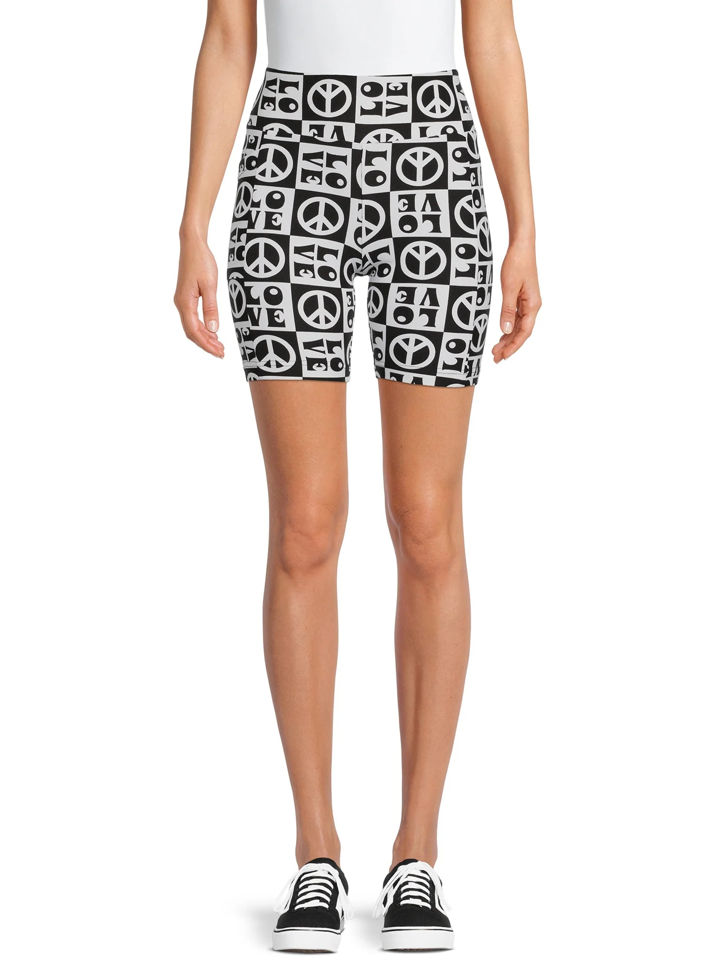 No Boundaries Juniors’ Bike Shorts - Walmart.com | Walmart (US)