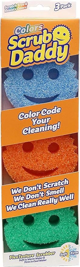 Scrub Daddy Colors, Flexible 3pk | Amazon (US)