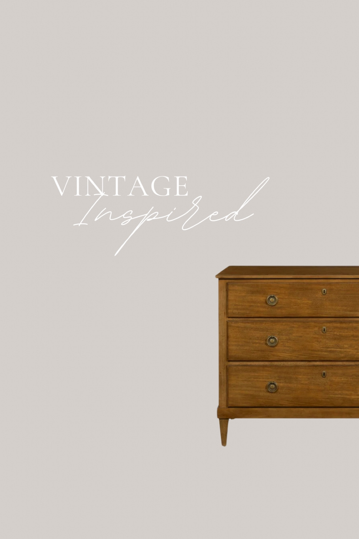 Vintage inspired furniture, dresser, 3 drawer dresser, chest of drawers, wayfair find  

#LTKStyleTip #LTKSeasonal #LTKHome