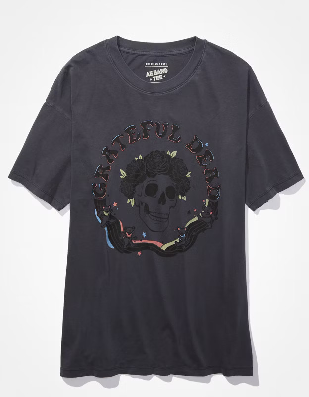 AE Oversized Grateful Dead Graphic Tee | American Eagle Outfitters (US & CA)