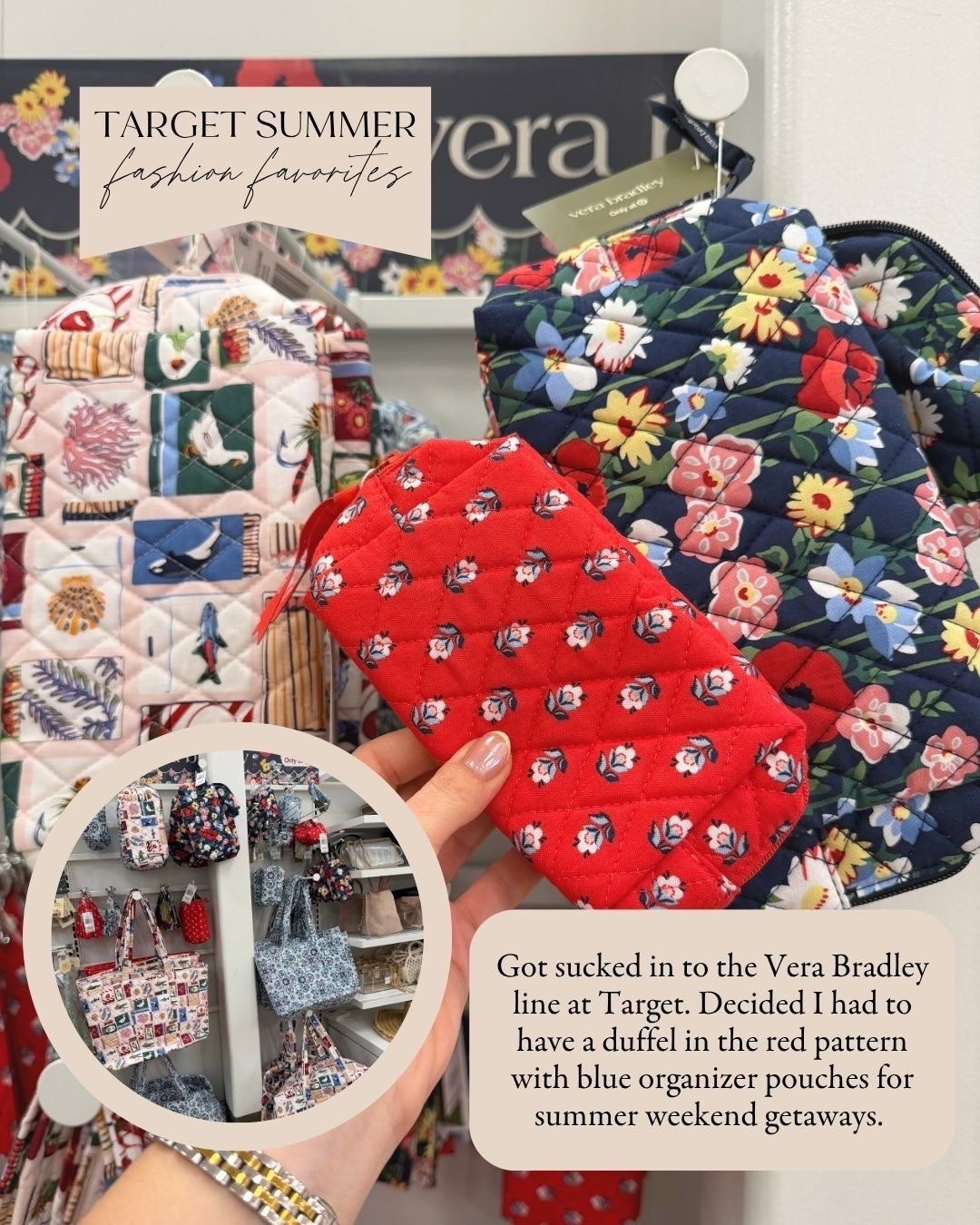 Vera Bradley at Target now!
