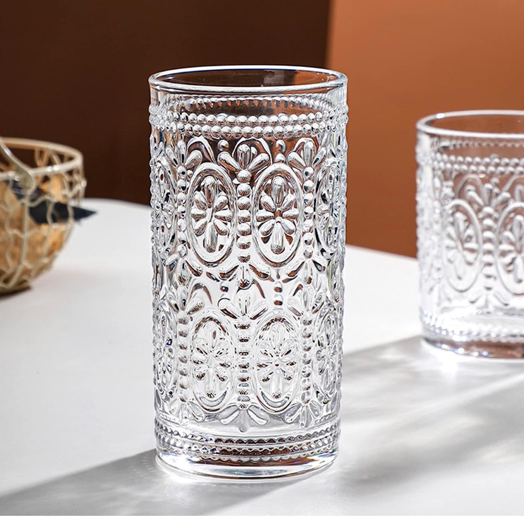 I love these beautiful vintage style glasses! Comes as a set of six!

#drinkware #glassware

#LTKSeasonal #LTKhome #LTKFind