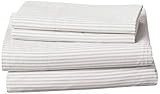 Tommy Bahama 212696 Paloma Beach Stripe Sheet Set, Cloud Grey, King | Amazon (US)