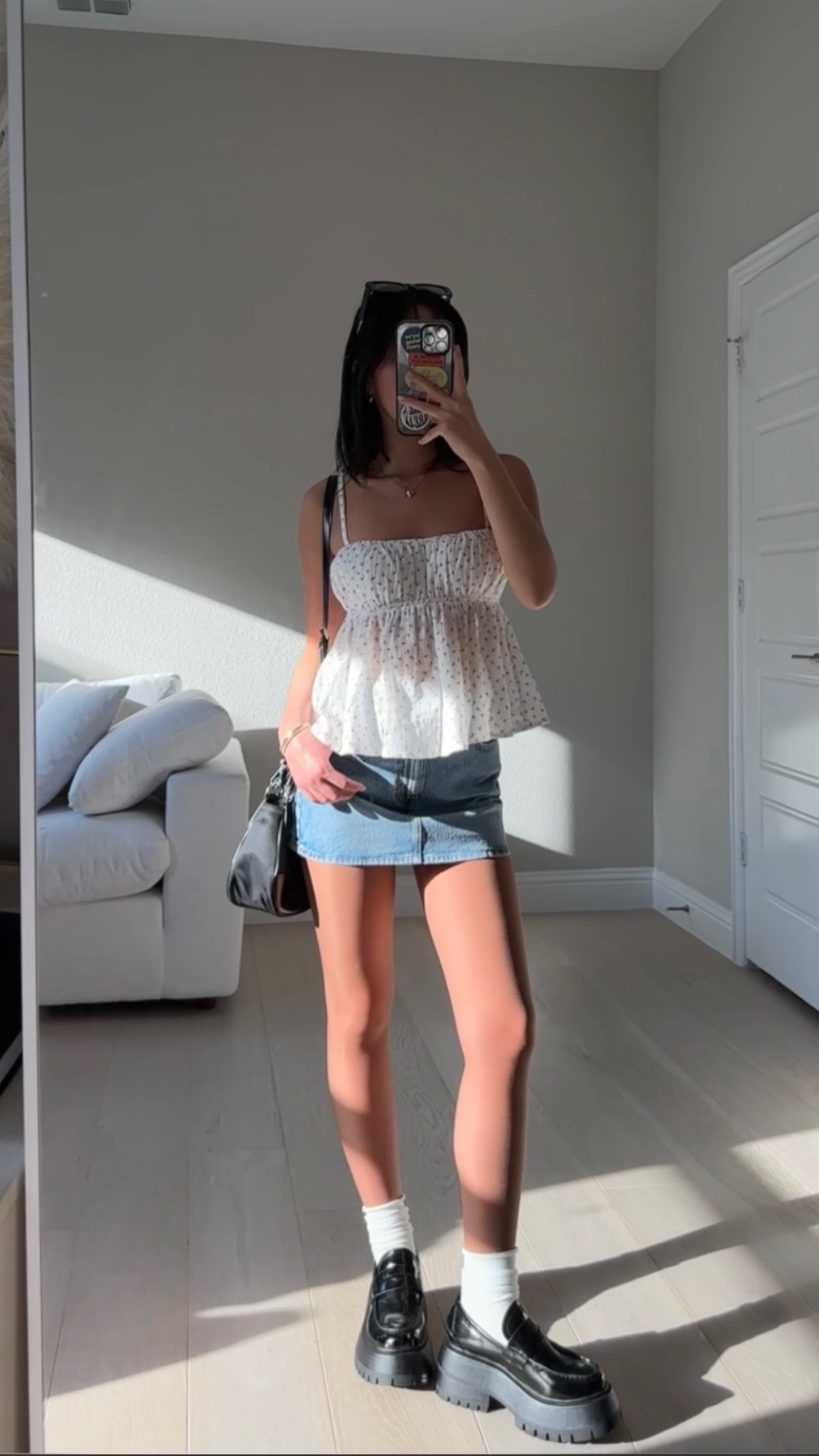 top size xs, skirt is size 23, shoes are old steve madden but linked a similar (almost exact) version 

#LTKSeasonal #LTKxNSale #LTKBacktoSchool