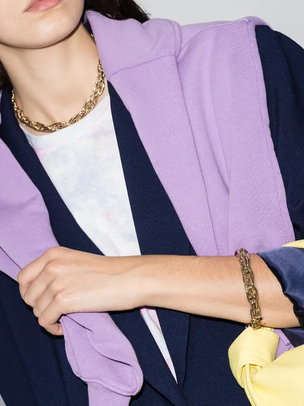 Lauren Rubinski 14kt Gold Chain Necklace | Gold | FARFETCH | Farfetch Global