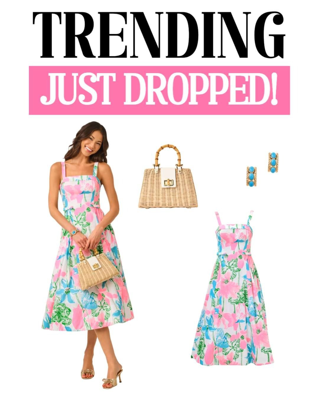 The Rissy Midi Dress from Lilly Pulitzer is giving effortless resort chic with its vibrant print, flattering midi length, and breezy fit that’s perfect for sunny days or vacation nights 💖✨ This is one of those throw-on-and-go pieces that instantly makes you feel put together, polished, and confident—obsessed is an understatement!

#LTKstyle #LTKunder100 #LTKdress 

 #LTKootd #LTKSeasonal #LTKTravel