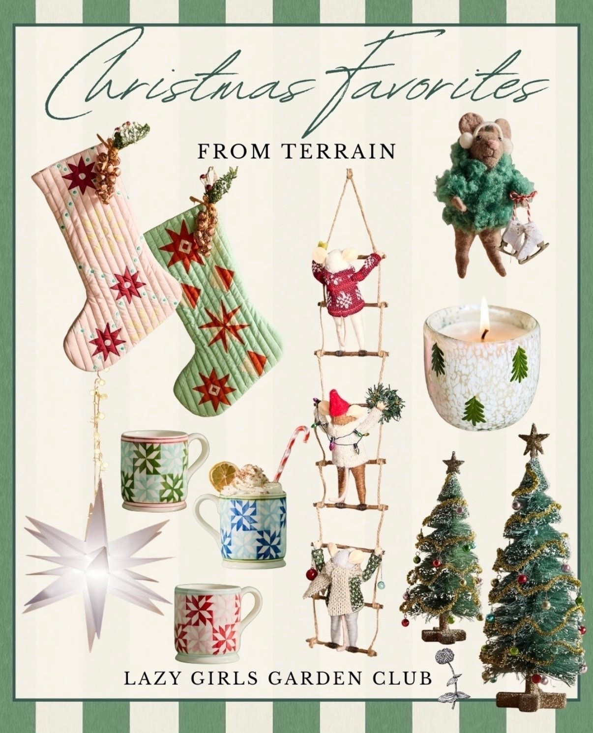 Christmas Favorites from Terrain! 



#LTKHoliday #LTKGiftGuide #LTKSeasonal