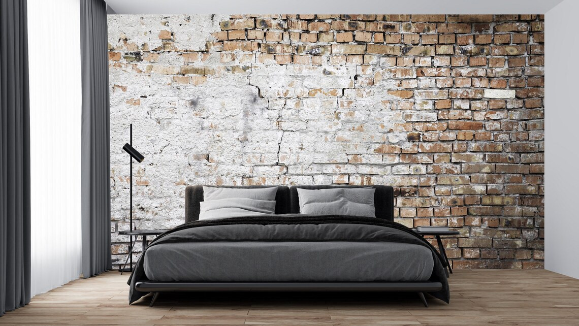 Old Brick Wall Mural Wallpaper Self Adhesive  Wall Decoration - Etsy.de | Etsy (DACH)