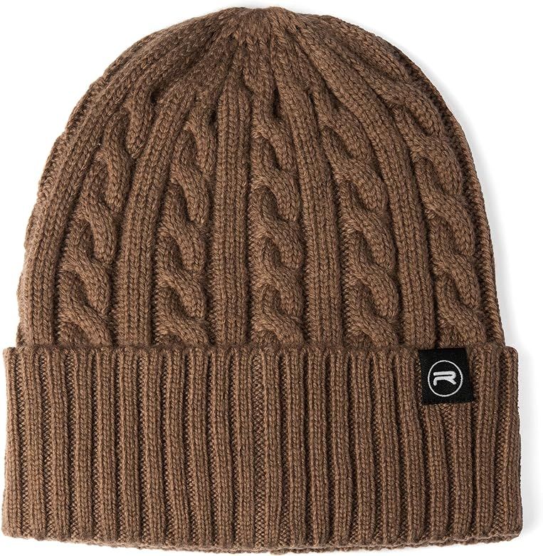 Revony Cable Knit Beanie for Women & Men - Warm, Soft, with a Delicious Cashmere Feel | Amazon (US)