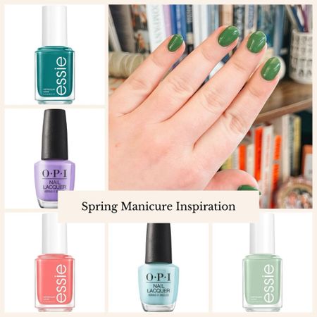 Spring Nail Colors to Try This Year 💅🏼 Looking for popular spring nail polish colors for the warmer weather? Explore the best spring nail colors to inspire your next manicure from top beauty brands like OPI, Essie, and more! Colors are available at Amazon and Target. 

#LTKSeasonal #LTKstyletip #LTKbeauty