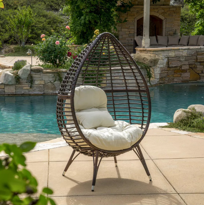  The Christopher Knight Home Cutter Teardrop Wicker Patio Lounge Chair with Cushion offers a large, comfortable space that is perfect for relaxing and enjoying the outdoors. Its neutral colors are sure to coordinate with any outdoor space. The unique teardrop shape will add a pop of excitement to your back yard. Place this Christopher Knight Home Cutter Teardrop Wicker Patio Lounge Chair with Cushion on your deck, patio or in your backyard, a purchase you will thank yourself for.

 

#LTKHome
