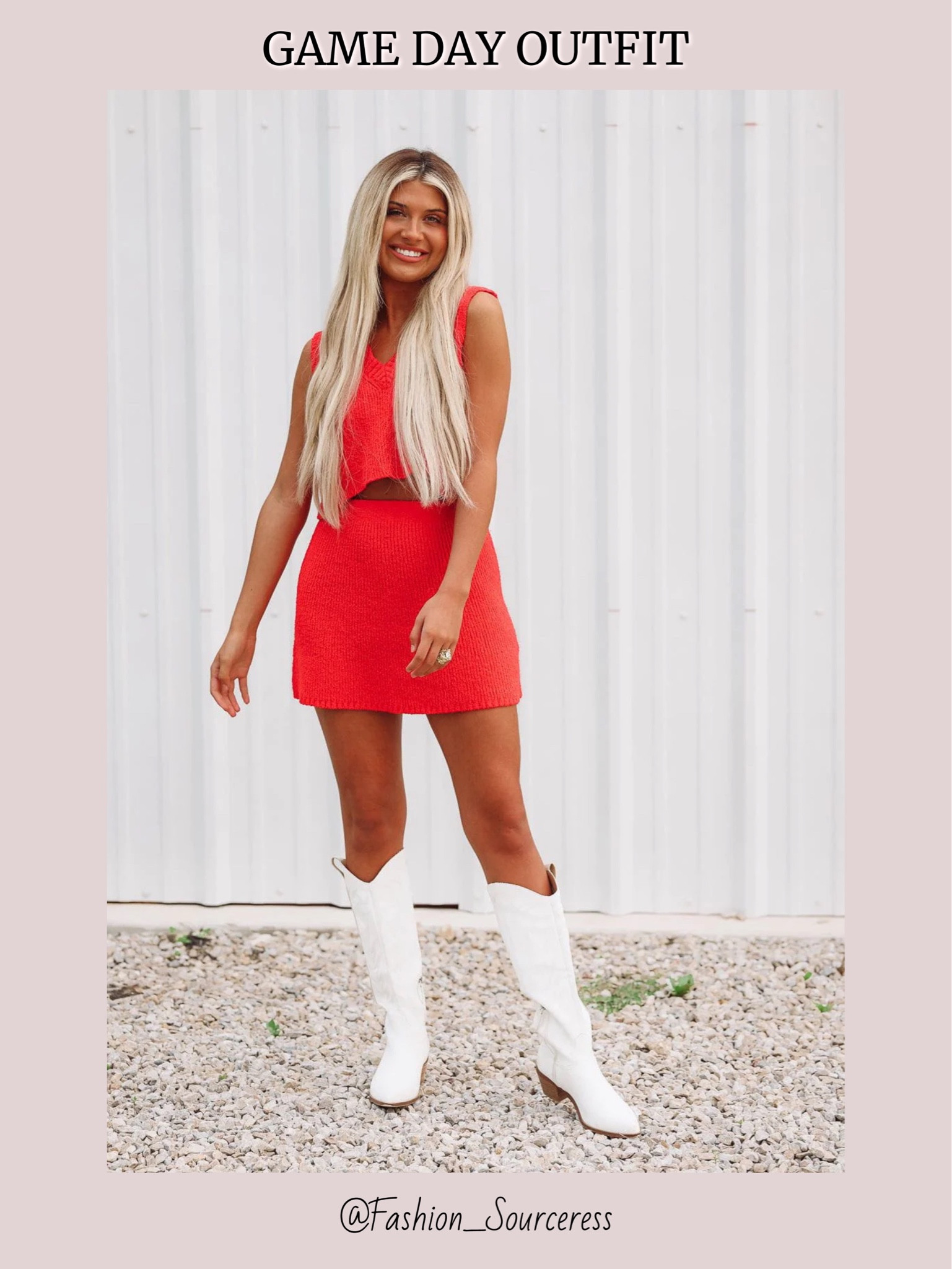 Red outfit for game day! 

red outfits, red skirt, red romper, red dress, short red dresses, Tailgate dress, game day dress, red football game day dress, red romper, dressy romper, dress, casual red dress,  red, short red dress, red summer dress, red dresses, date night dress, party dress, wedding guest dress, fall dress, game day outfit, country concert outfit, concert outfit, date night outfit, white boots, tall white boots, college football , college party, college game day , rush, rush dress , Fall dresses, short dress, country concert outfit, country concert, western boots, white boots, western boots, rust dress, college football tailgate, tailgate dress, fall fashion, fall family photos, family photo outfit, date night, party dress, shirt dresses, rush dress , Nashville outfit, winery outfit, winter tour, Nashville trip, Nashville dress #LTKSale #LTKtravel

#LTKU #LTKstyletip #LTKfindsunder100