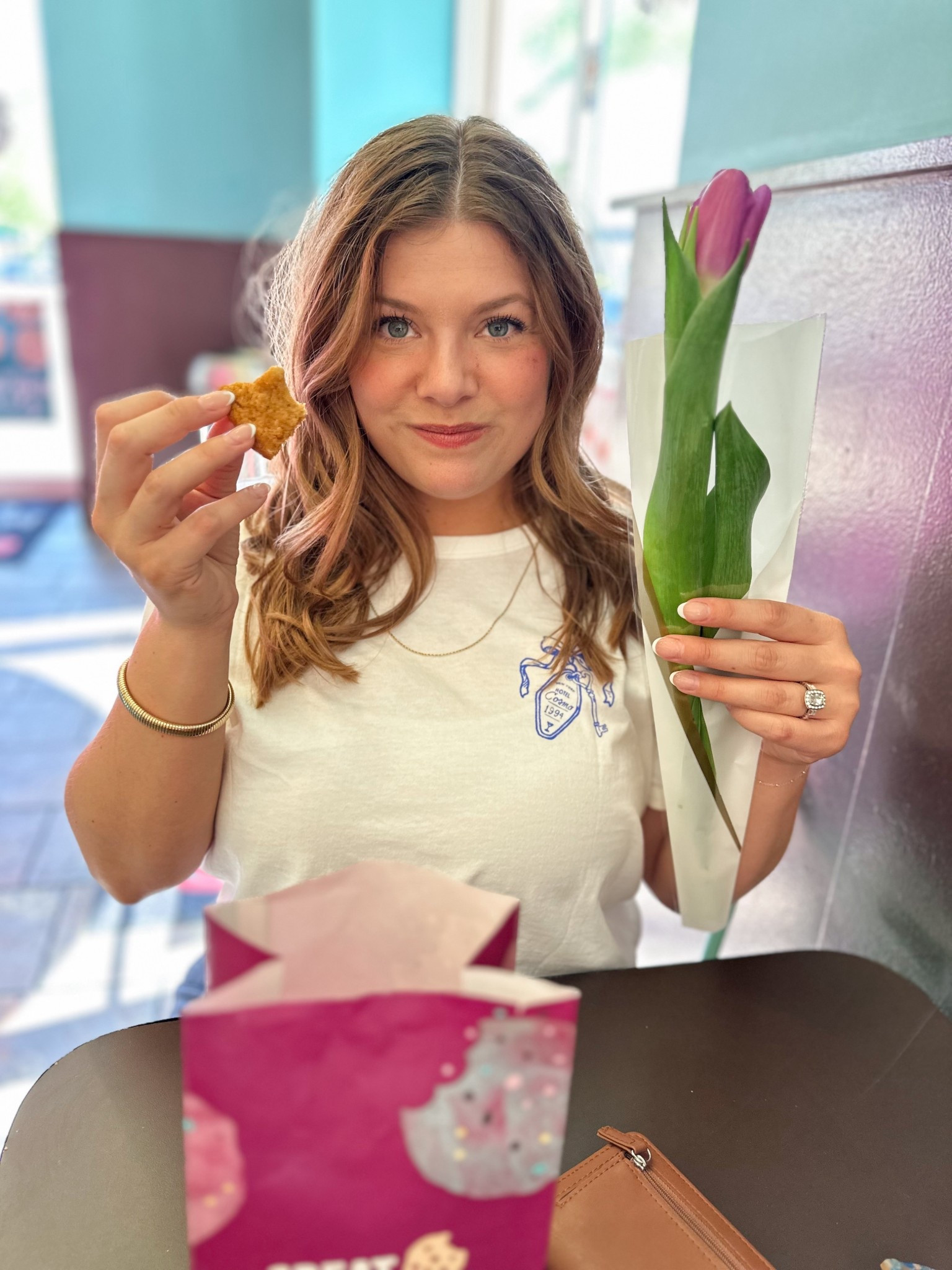 happy anniversary to me! I got a cookie and a pretty tulip. I’m a happy girl. 🍪🌷

#LTKdayinmylife #LTKSaleAlert