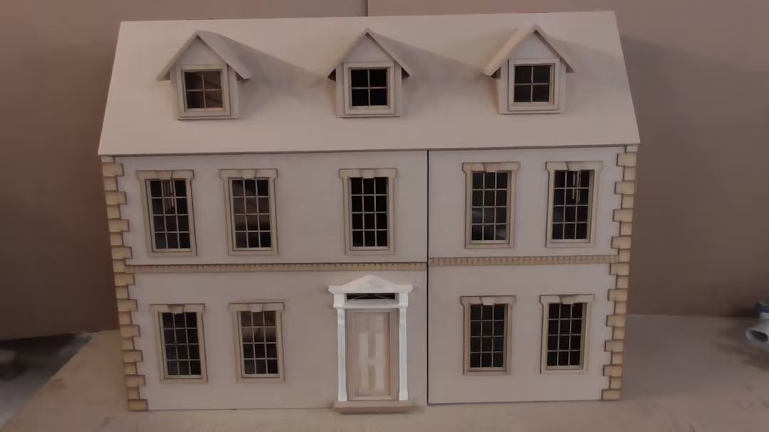 The Dalton 7 Room House Georgian Kit 1:12 Scale by DHD - Etsy | Etsy (US)