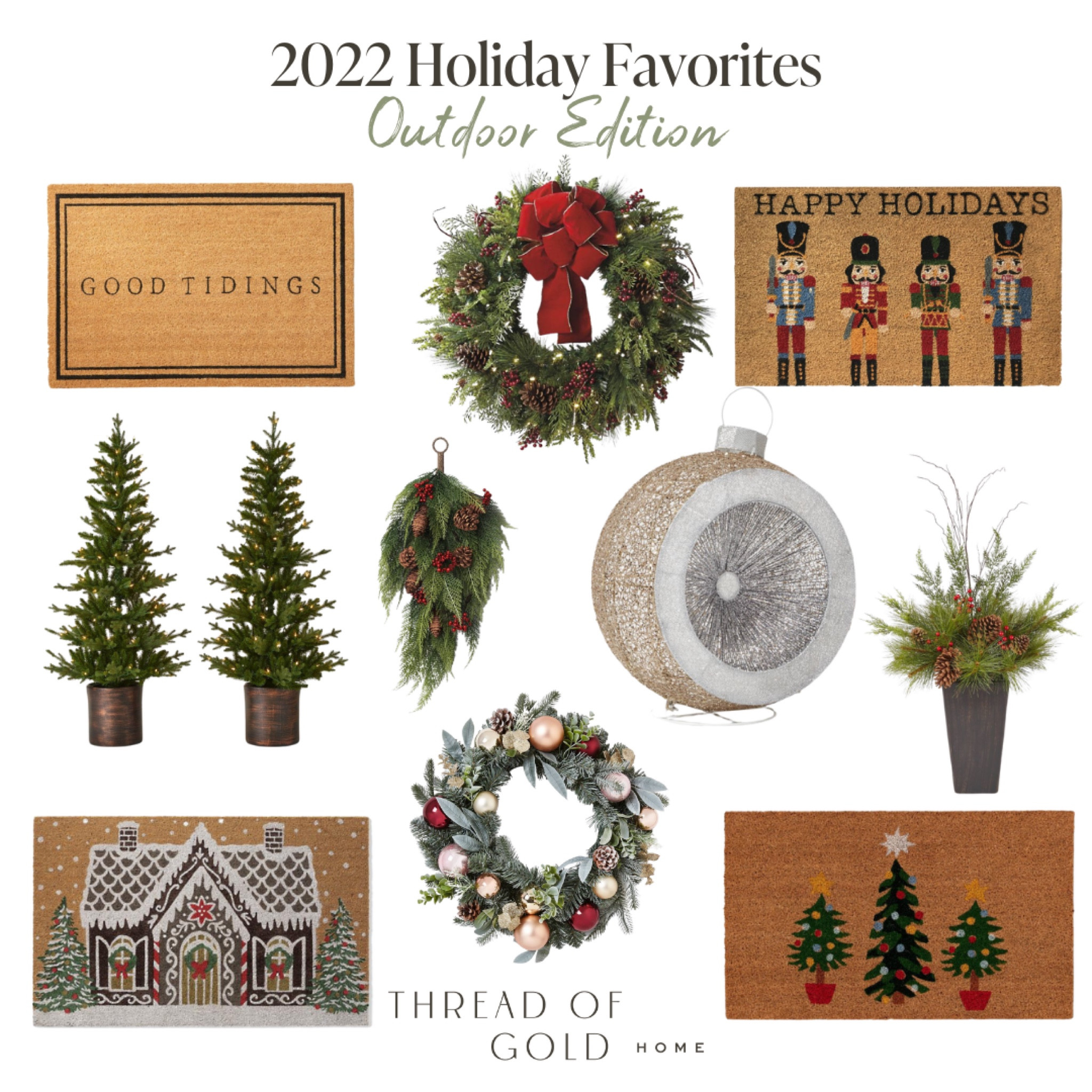 Every year I love to share my favorite Christmas decor, and there were so many cute options I had to split it up by category!! Have you started decorating yet? I definitely have!


#LTKhome #LTKSeasonal #LTKHoliday