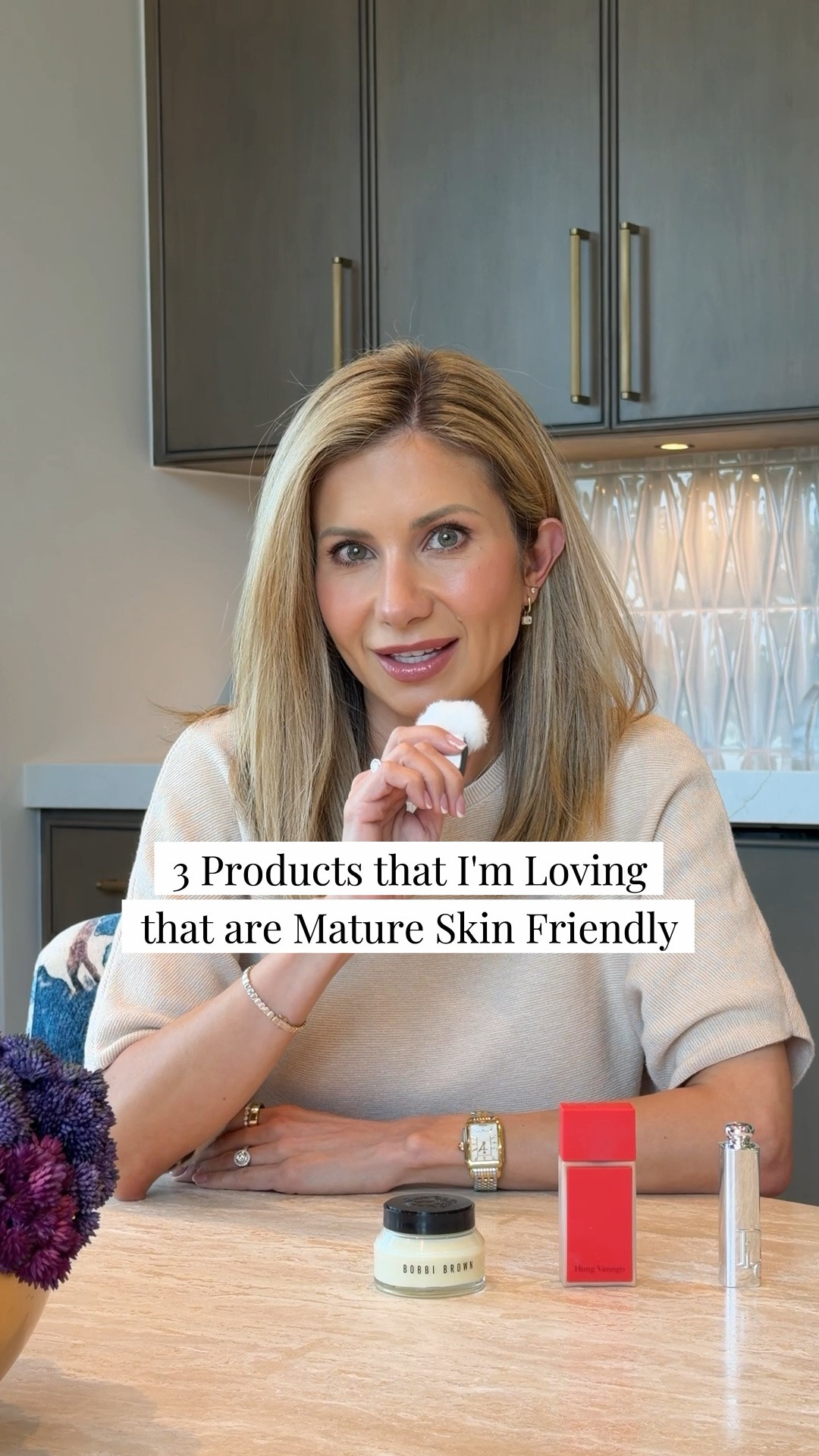 Three products I've been reaching for constantly lately 

If you have normal to dry, mature skin, these formulas are beautiful. Hydrating, skin-like, and easy to wear every day.

Bobbi Brown Vitamin Enriched Face Base + Moisturizer & Primer with Vitamin C + Hyaluronic Acid
Hung Vanngo Red Carpet Skin Luminous Longwear Serum Foundation - 8 
Dior Addict Glass Lipstick Ultra Shine Hydrating Lip Gloss Stick -  405: Rosy Dior

#LTKOver40 #LTKBeauty