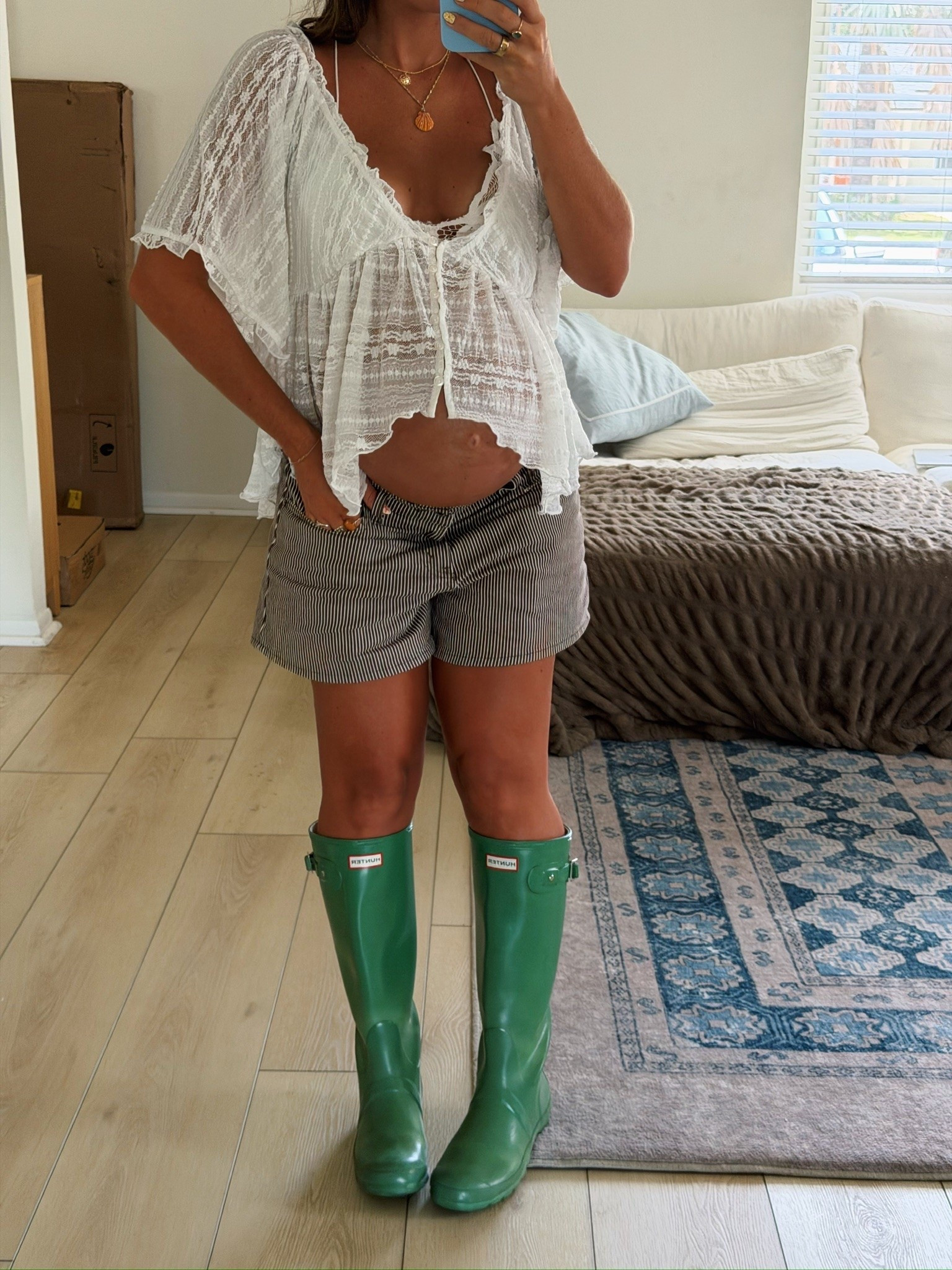 obsessed with these shorts for the bump!

#LTKootd