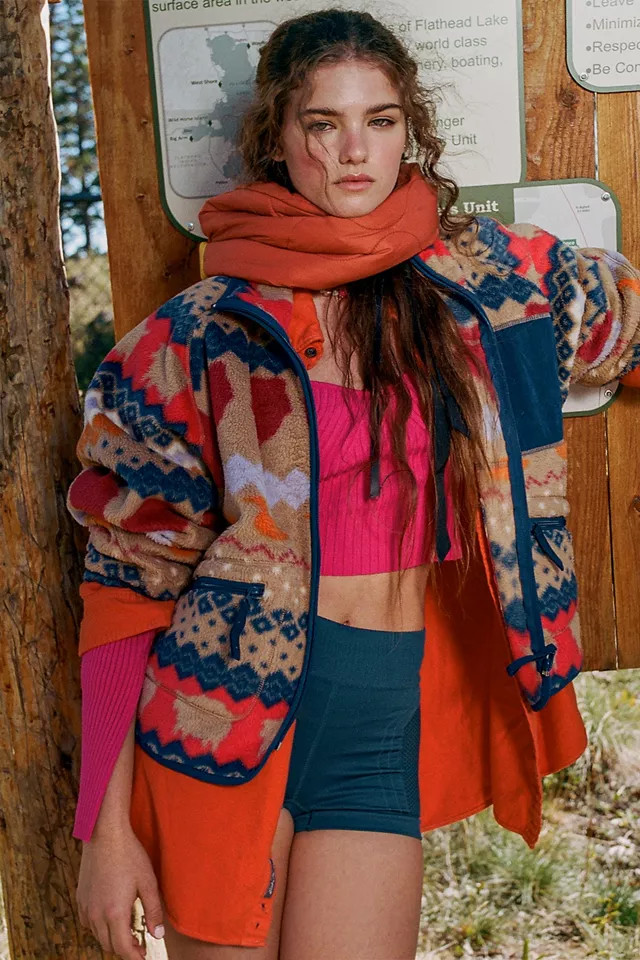 UO Stormi Fleece Jacket | Urban Outfitters (US and RoW)